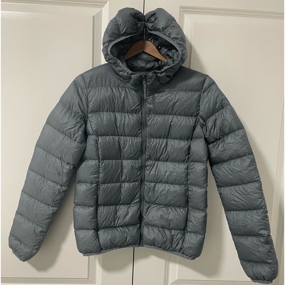 TNA-little puff jacket XS grey - Picture 1 of 5